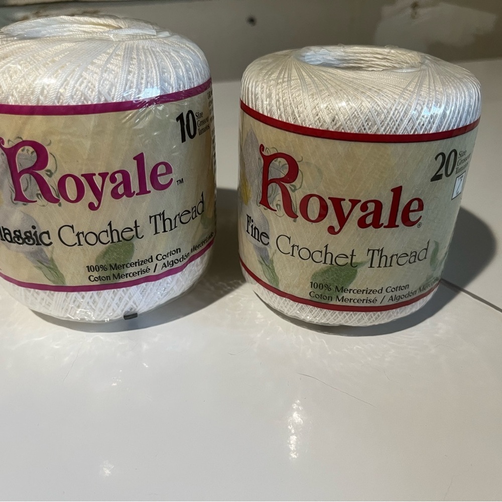 Crochet thread